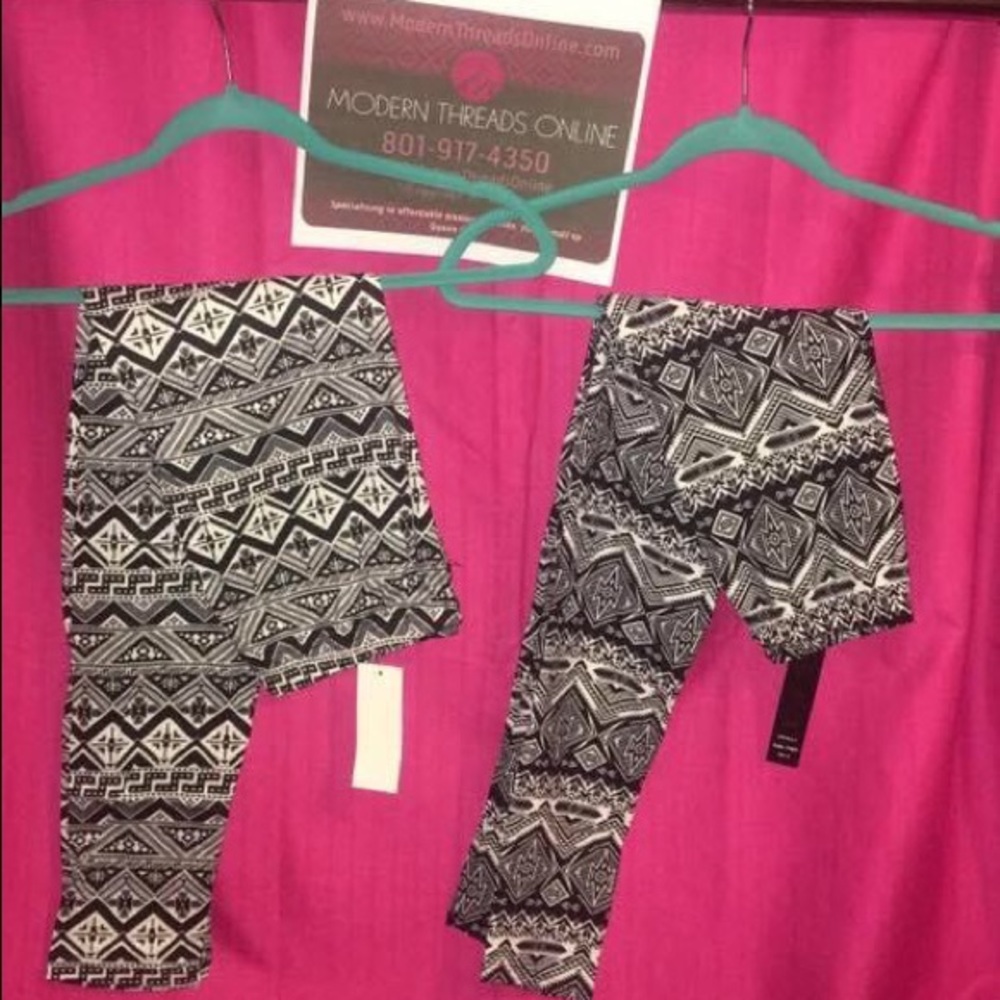 Tribal Print Mommy & Me Leggings